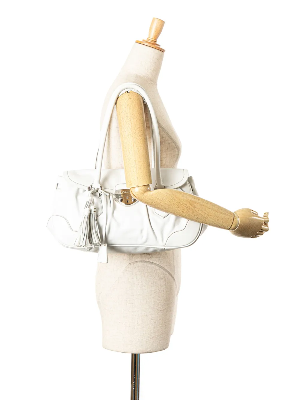 Prada Pre-Owned 2010-2024 Soft Calf Sound Lock shoulder bag | Pre-Owned | Image 2