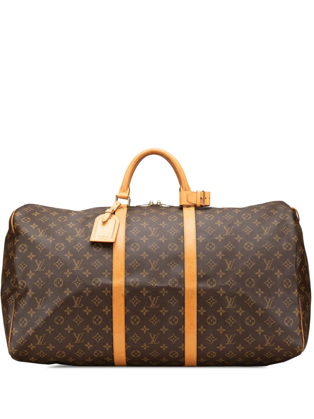 Louis Vuitton Pre-Owned bolsa de viaje Monogram Keepall 60 1996 | marrón | Image 1