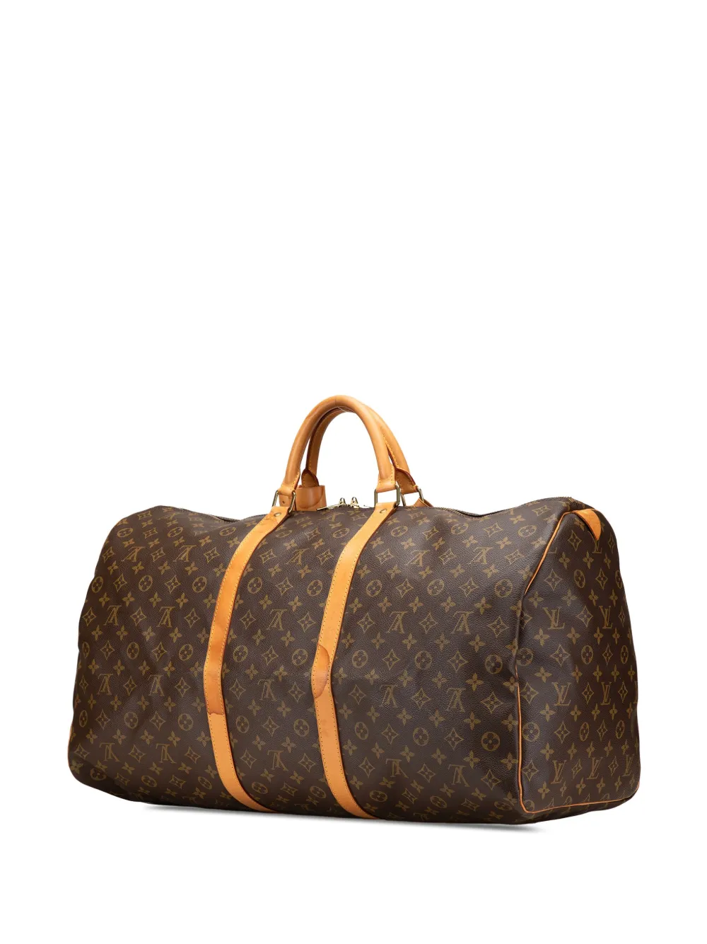 Pre-owned Louis Vuitton 1996 Monogram Keepall 60 Travel Bag
