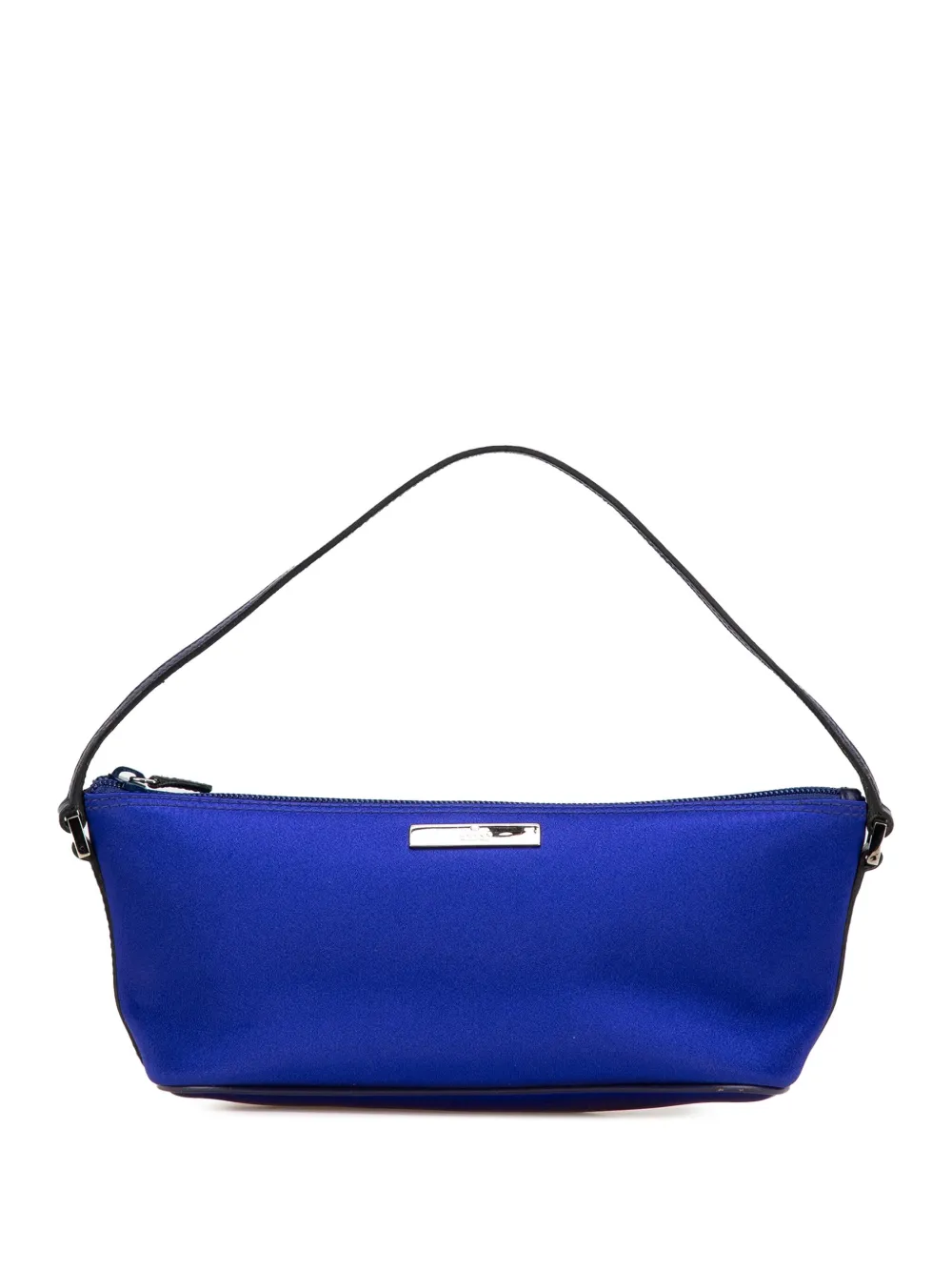 Gucci Pre-Owned bolsa de hombro Satin Boat 2000-2015 | azul | Image 1