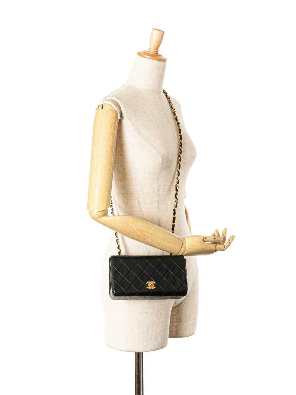CHANEL Pre-Owned 1989-1991 Mini CC Quilted Lambskin Full Flap crossbody bag | Pre-Owned | Image 2