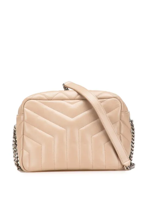 Saint Laurent Pre-Owned 2017 Small Calfskin Monogram Loulou Bowling Bag crossbody bag