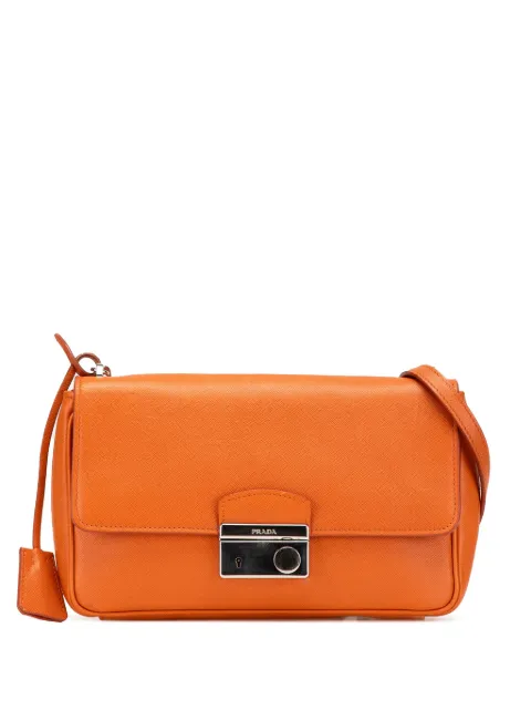 Prada Pre-Owned 2000-2024 Saffiano Sound Lock crossbody bag