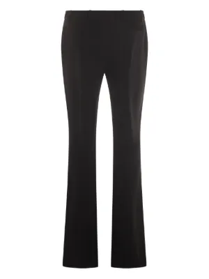 パンツ ALEXANDER MCQUEEN Women Straight Pants 818193 QJAEK1000 Blac Alexander McQueen Zip Front Straight Leg Pant – Recess