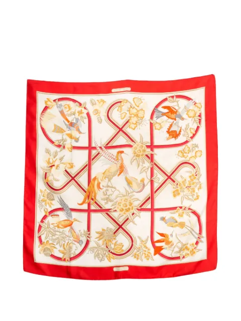 Hermès Pre-Owned 1991 Caraïbes silk scarf