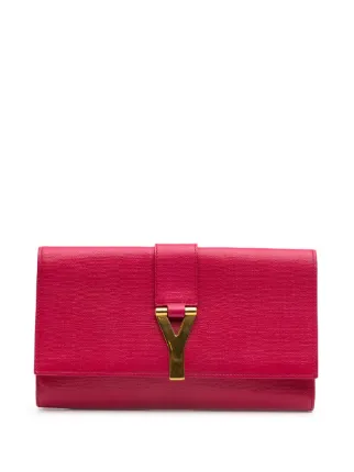 SAINT LAURENT ピンク クラッチバッグ SAINT LAURENT ピンク クラッチバッグ