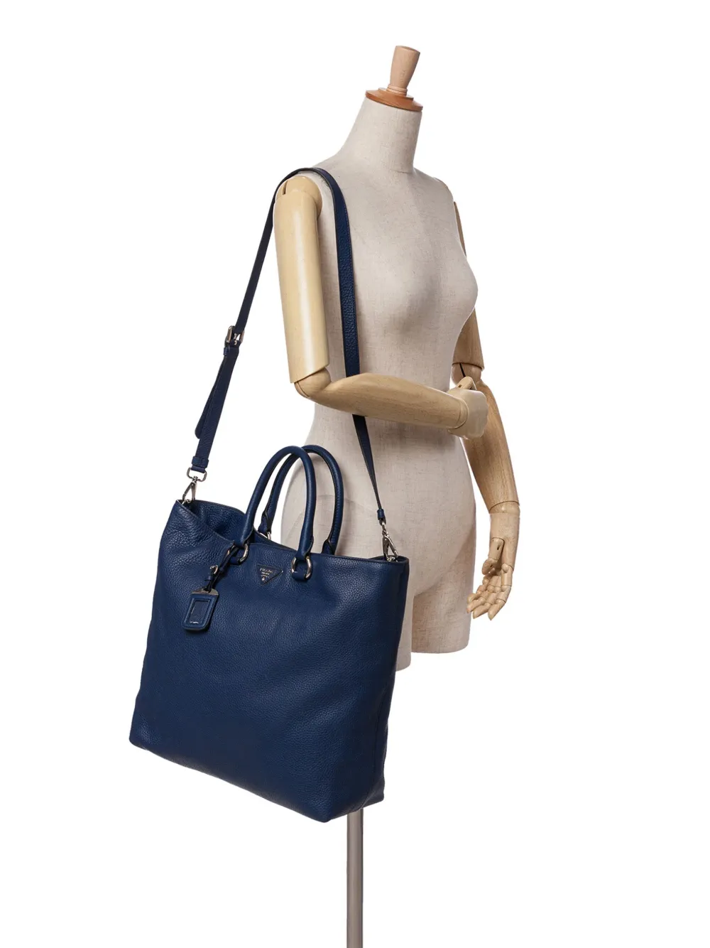 Prada Pre-Owned 2000-2024 Vitello Daino Open Convertible Tote satchel | Pre-Owned | Image 2