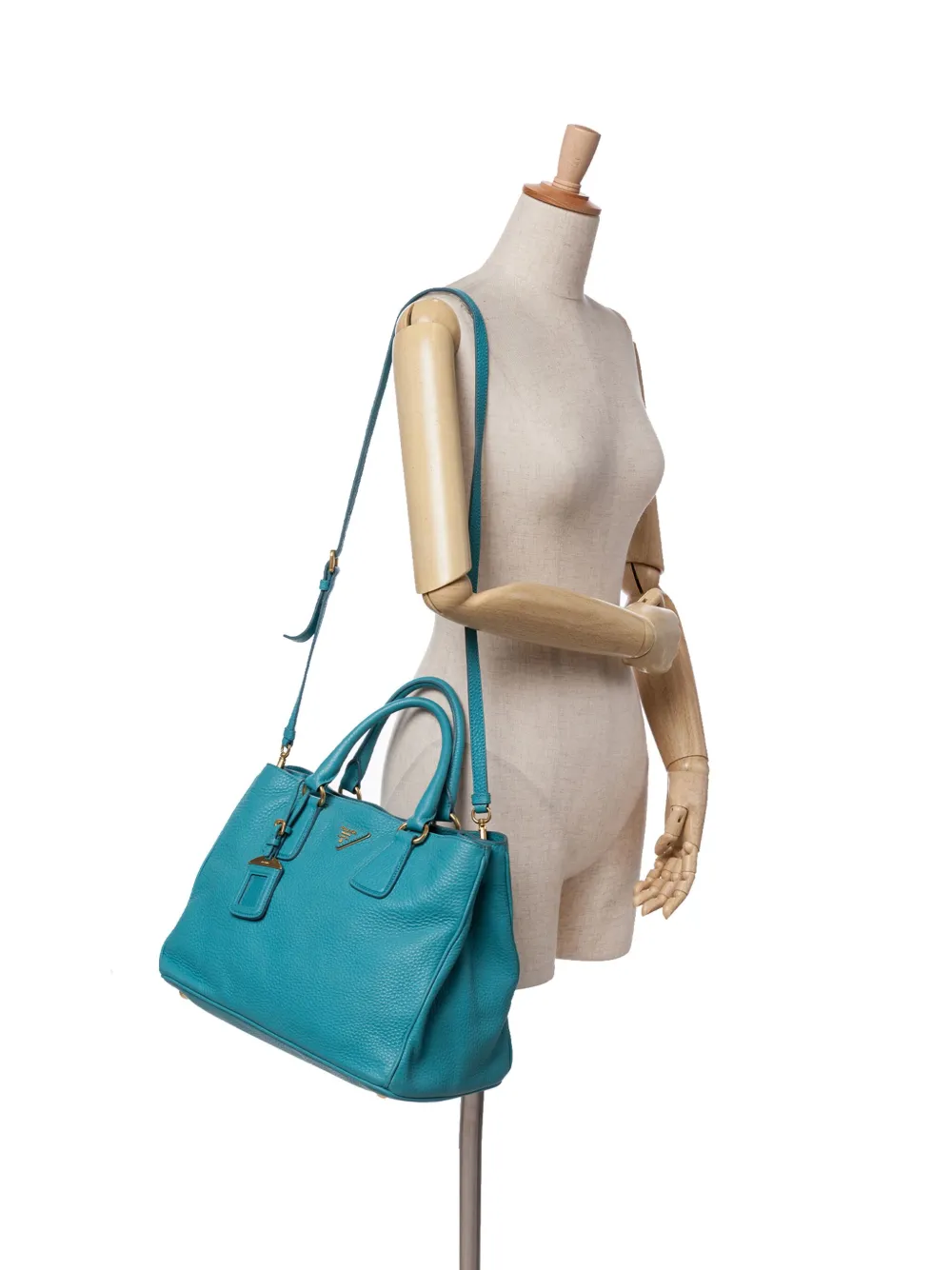 Prada Pre-Owned 2013-2024 Vitello Daino Open Convertible Tote satchel | Pre-Owned | Image 2