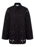 Blugirl cut-out detail shirt - Black