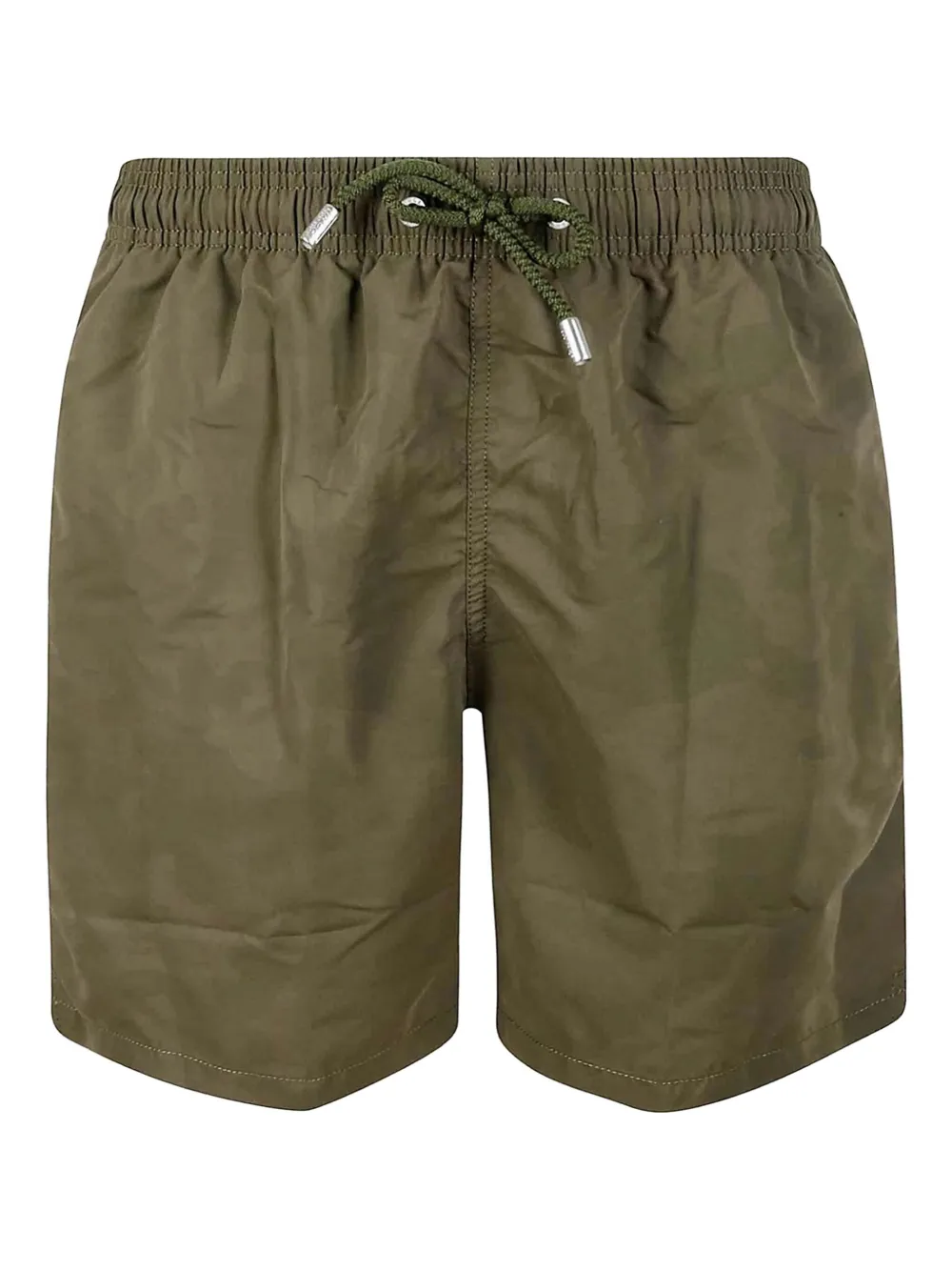 MC2 Saint Barth Zwembroek met camouflageprint en trekkoord Groen