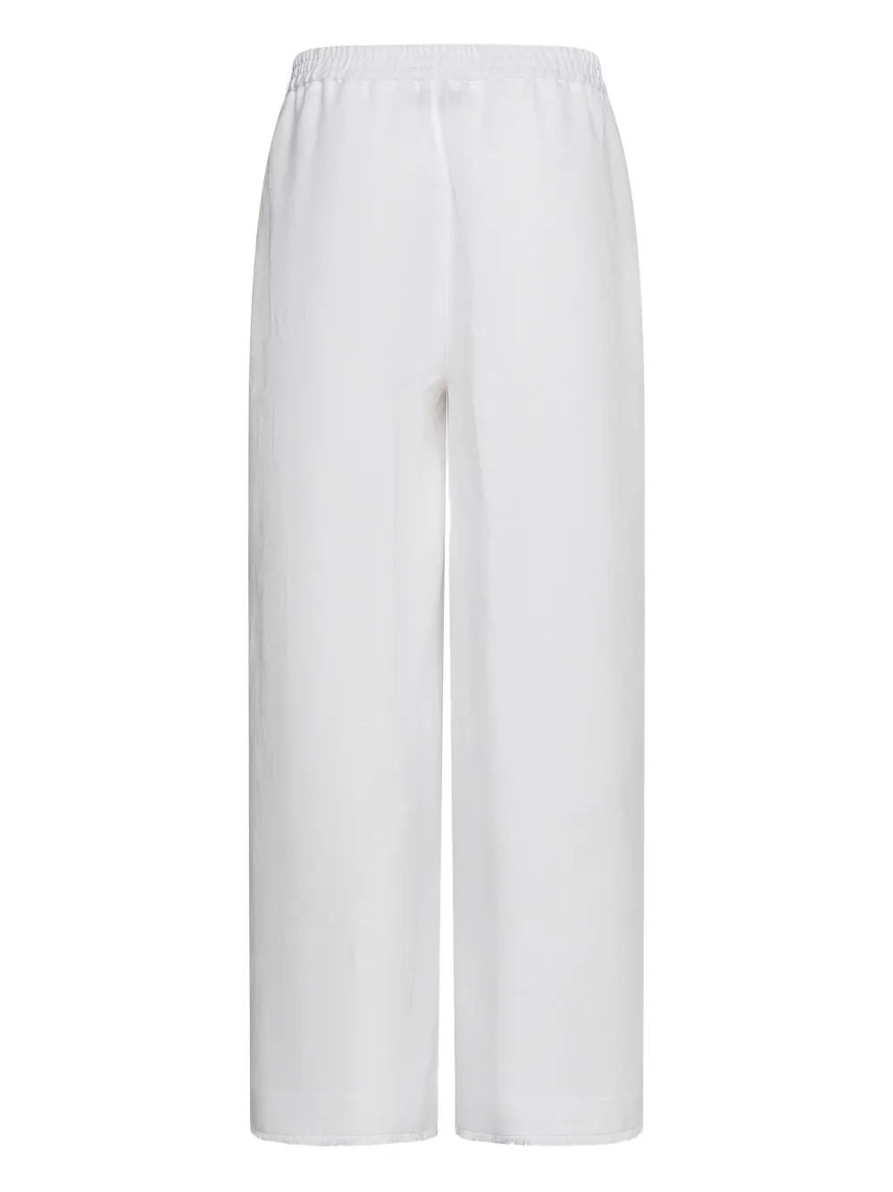 Seventy elasticated-waistband trousers Wit
