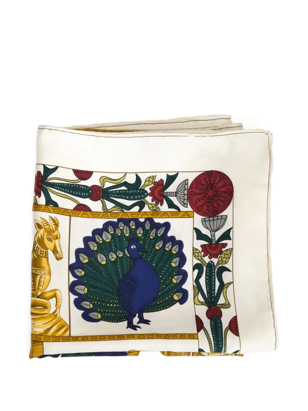 Hermès Pre-Owned 1987 Torana silk scarf | Men | Image 2