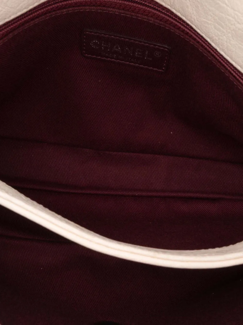 Pre-owned Chanel 2015-2016 Cc Quilted Aged Calfskin Flap Crossbody Bag