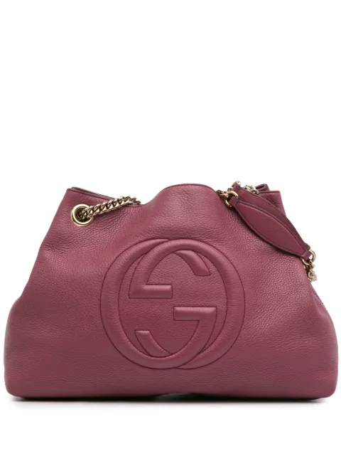 Gucci Pre-Owned 2016-2024 Medium Leather Soho Chain tote bag
