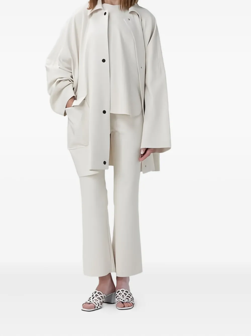 Liviana Conti high-waisted trousers - Wit