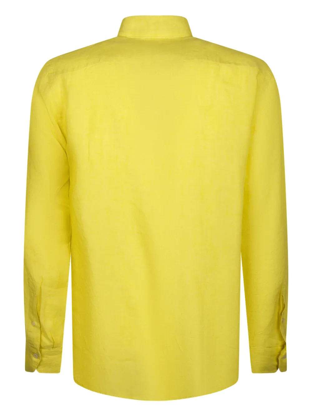 Giannetto Portofino long-sleeved shirt - Geel