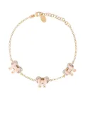 Cameo & Beyond Silky Ribbons chain bracelet - Gold