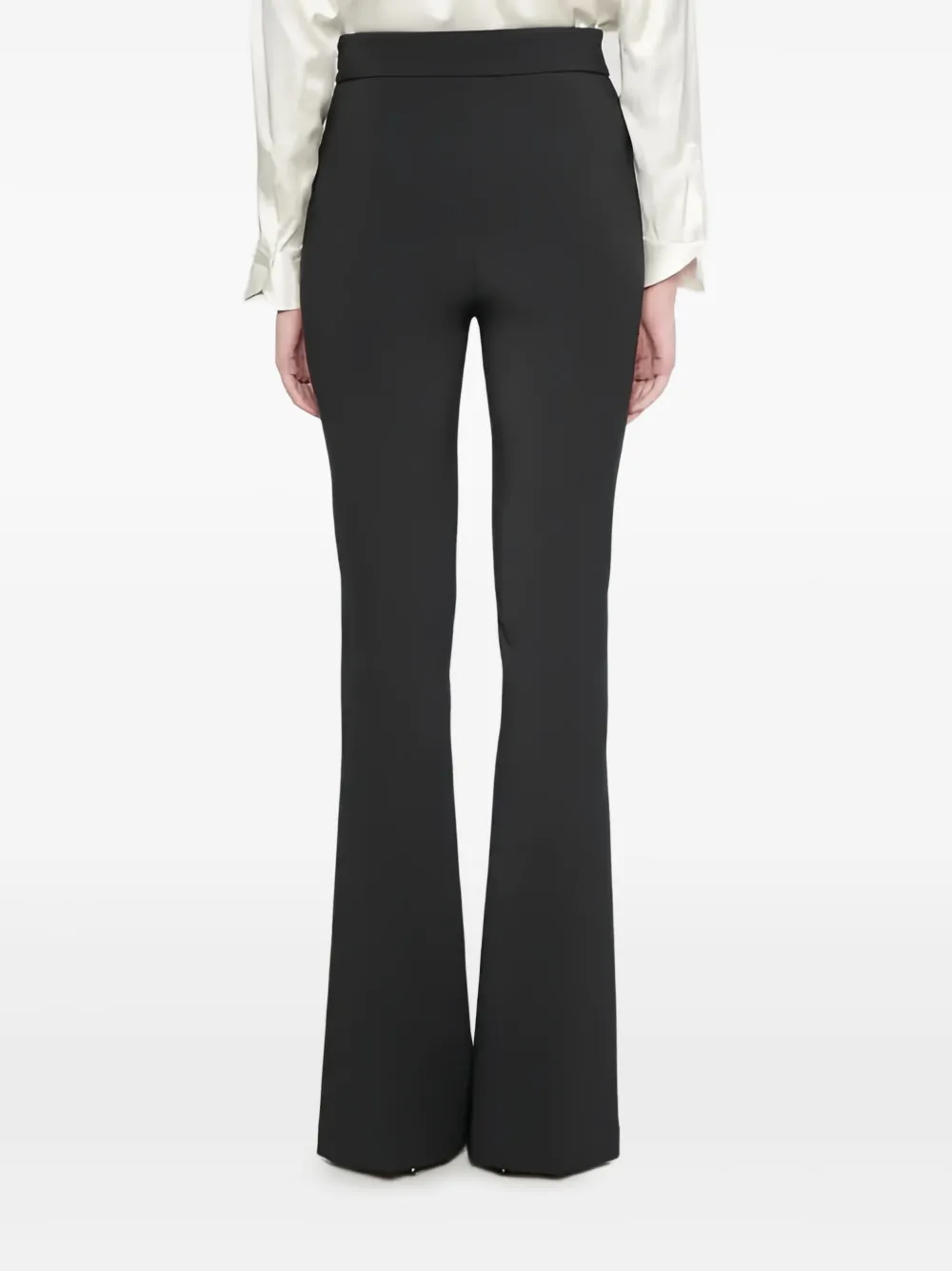 Elisabetta Franchi Broek met logoplakkaat Zwart