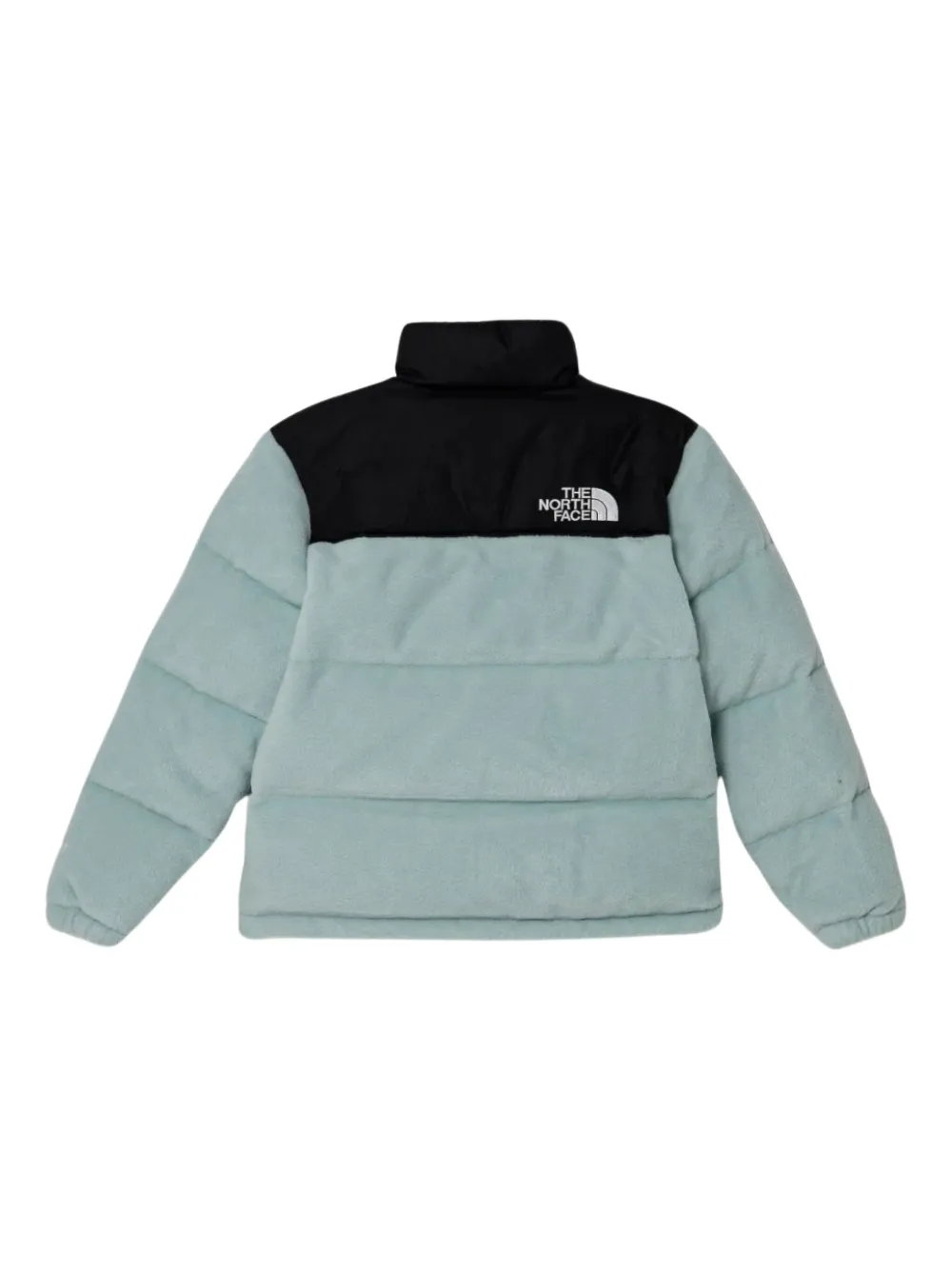 The North Face Fleece-paneled Puffer Jacket In Multi