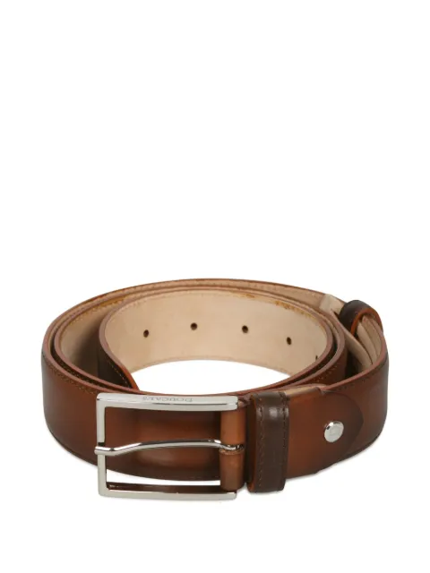 Doucal's Cinto de couro com fivela