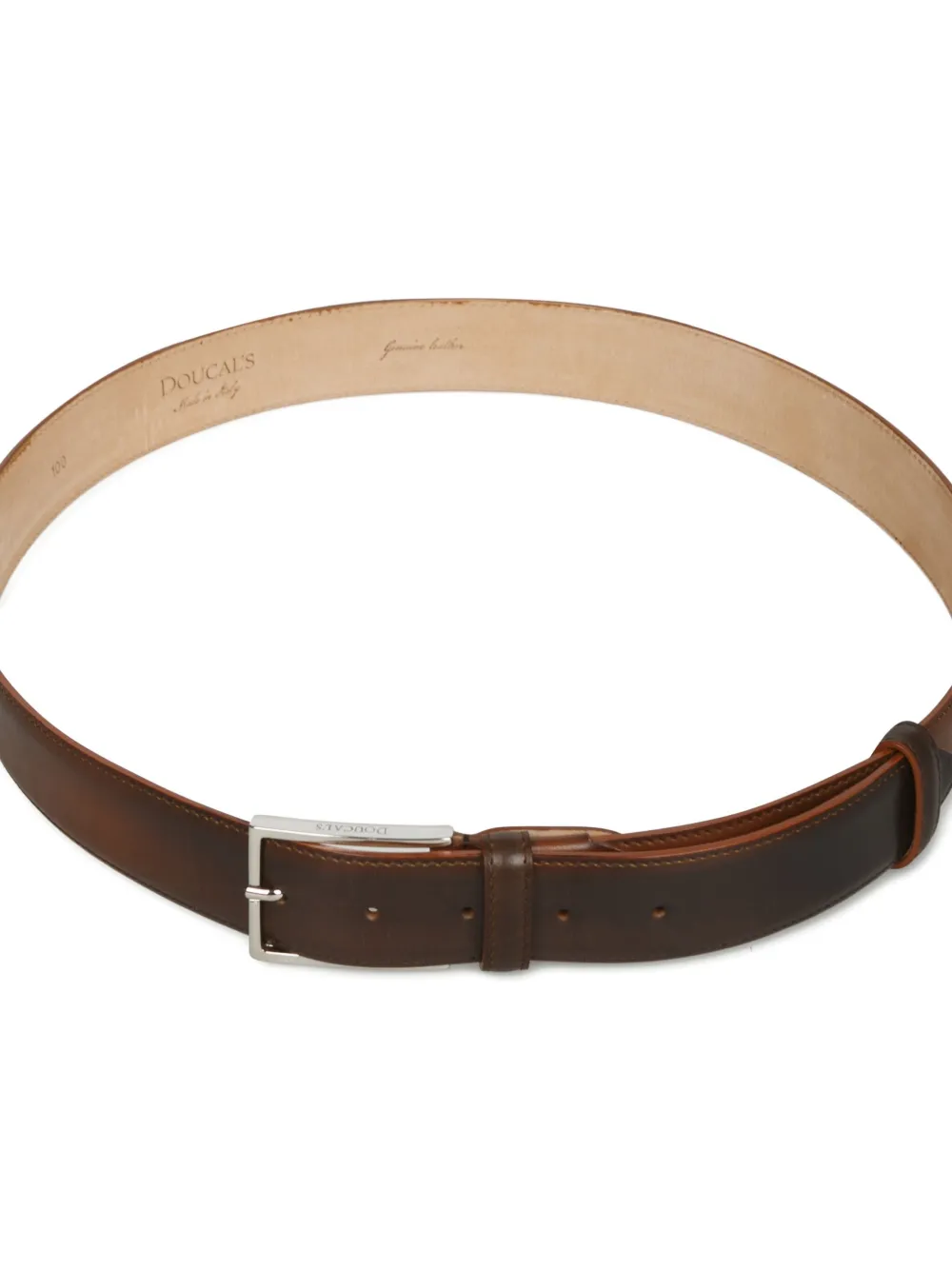 Doucal's leather buckle belt | Image 2