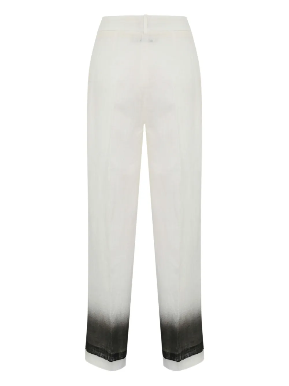 Liviana Conti ombré pleated trousers - Wit