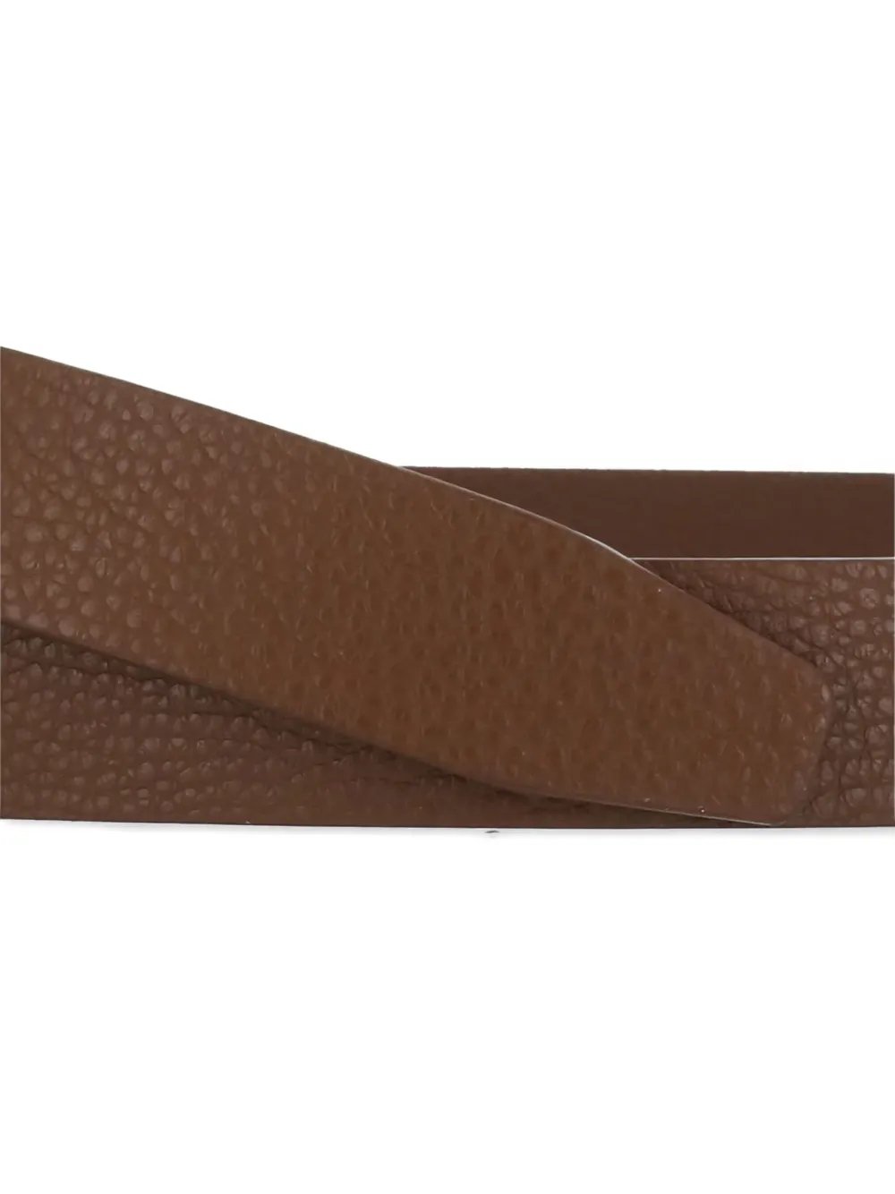 Orciani leather belt - Bruin