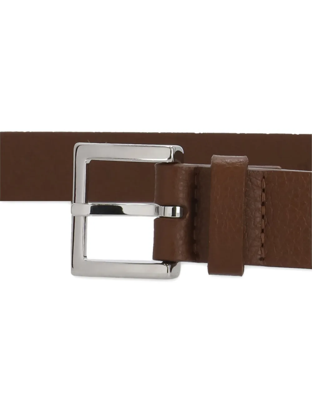 Orciani Leren riem Bruin