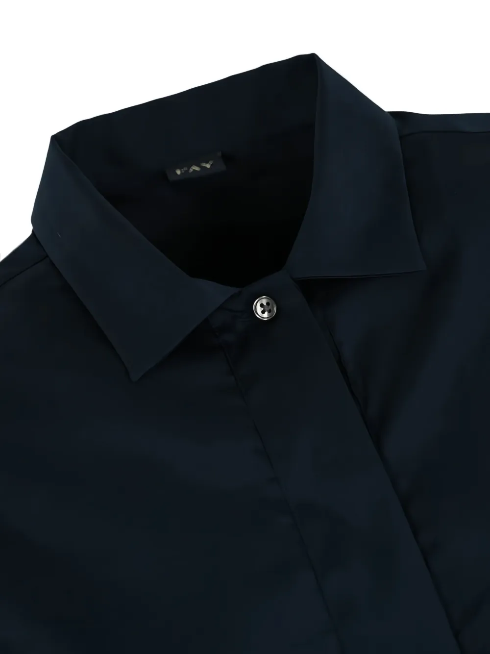 Fay long-sleeve cotton shirt Blauw