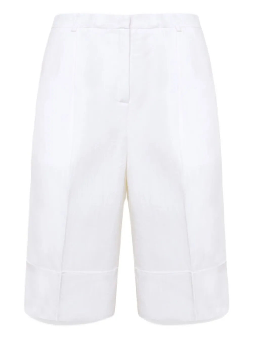 Blugirl high-waist bermuda shorts | White | Image 1