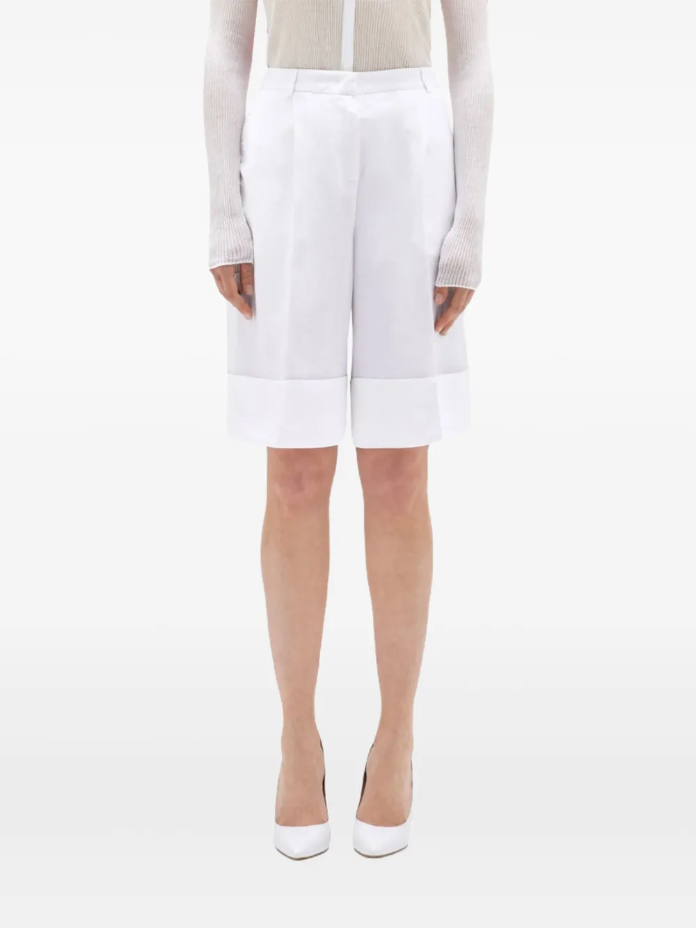 Blugirl high-waist bermuda shorts | Tailored Shorts | Image 2