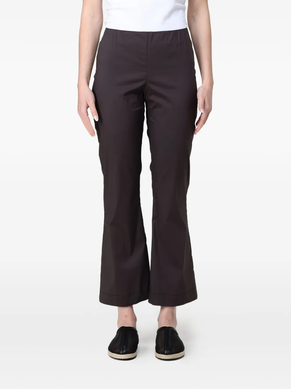 Liviana Conti pantalones con pretina elástica | marrón | Image 1