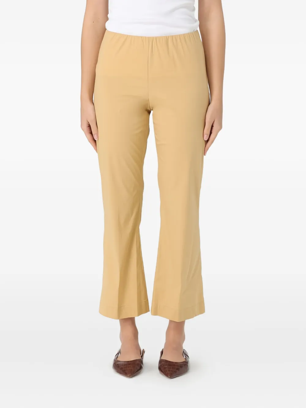 Liviana Conti elasticated-waist pants - Nude