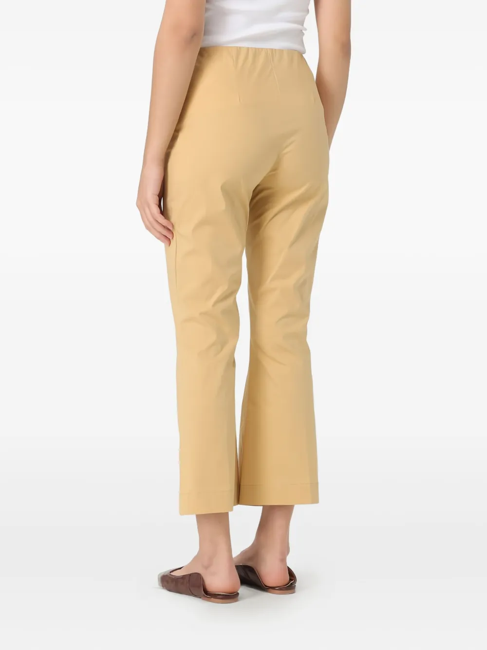 Liviana Conti elasticated-waist pants - Beige