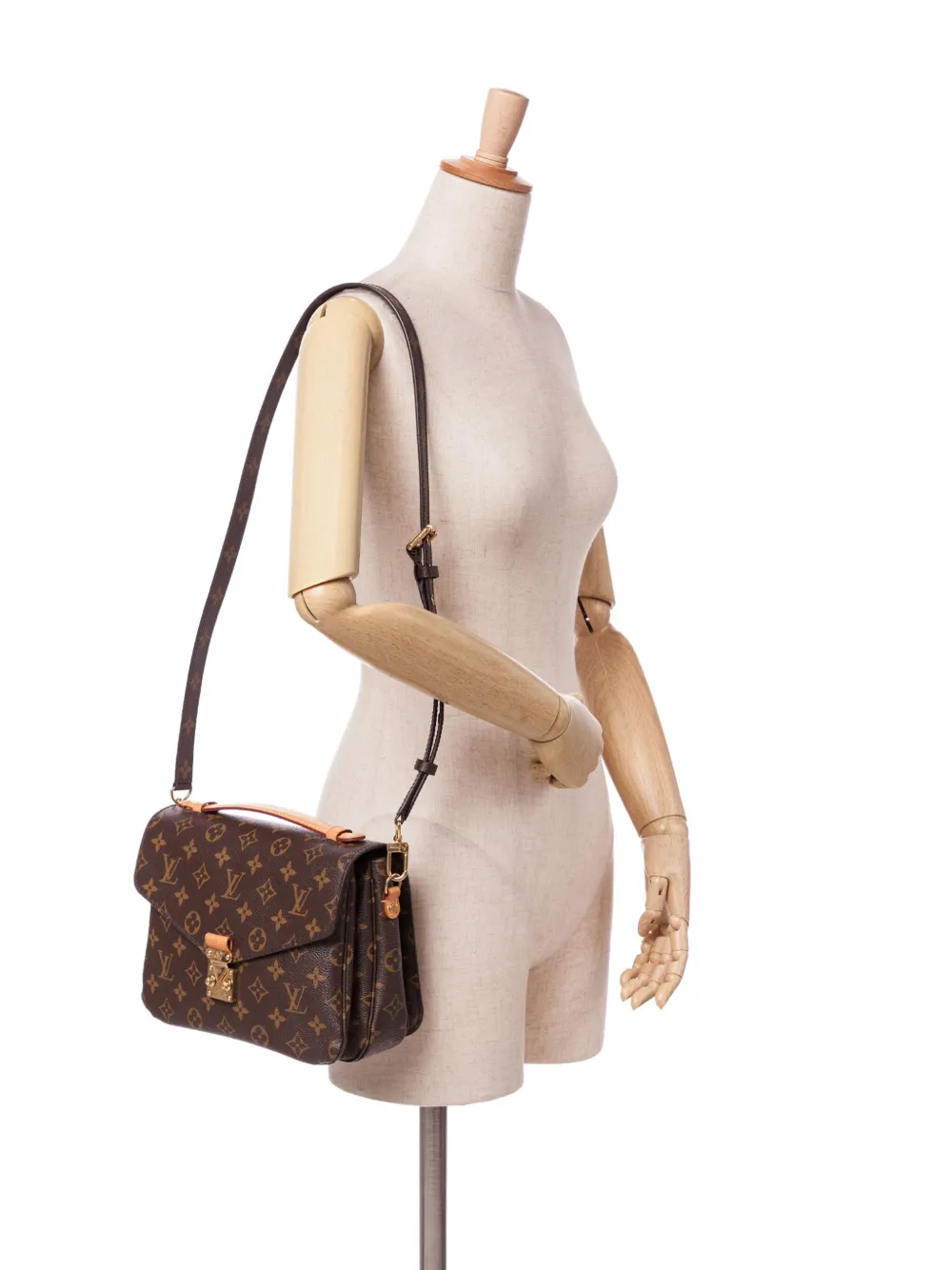 Louis Vuitton Pre-Owned bolsa satchel Monogram Pochette Metis 2015 | Estilos de archivo | Image 2