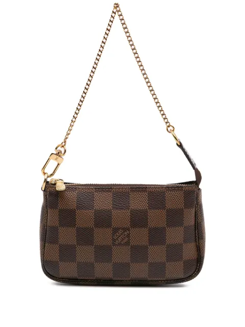 Louis Vuitton Pre-Owned 2020 mini Damier Ebene Pochette Accessoires Handtasche
