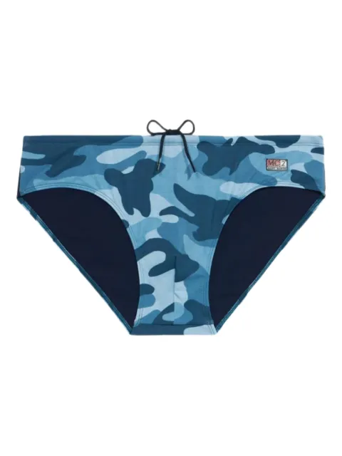 MC2 Saint Barth camouflage-print drawstring swim briefs
