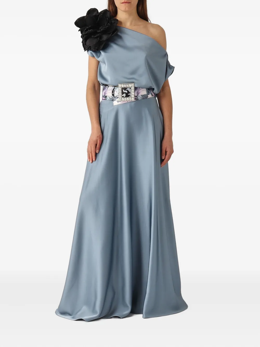 GIADA CURTI Asymmetrische top - Blauw