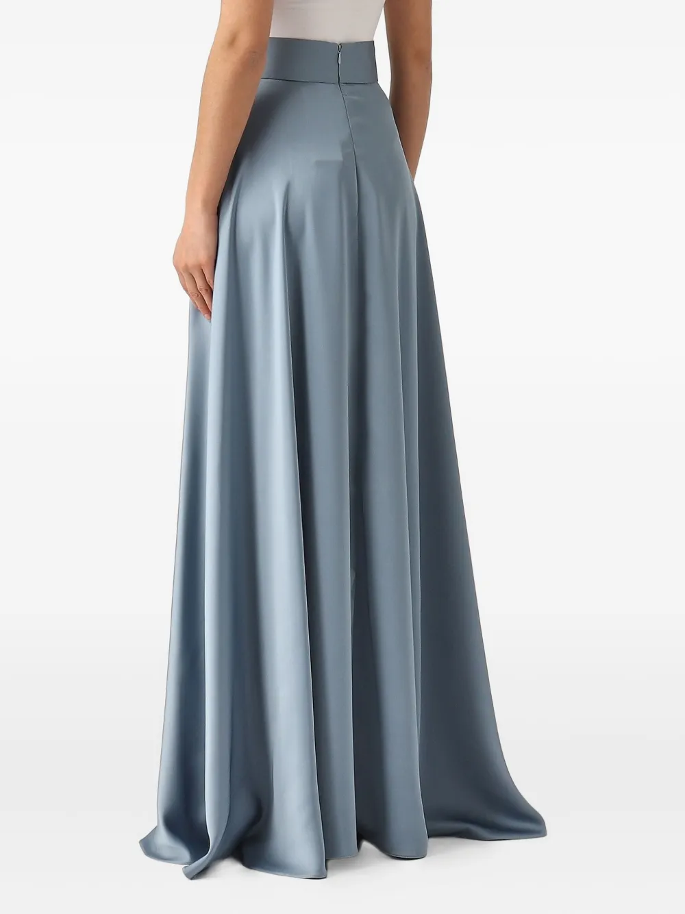 Giada Curti High-waisted Maxi Skirt In Blue