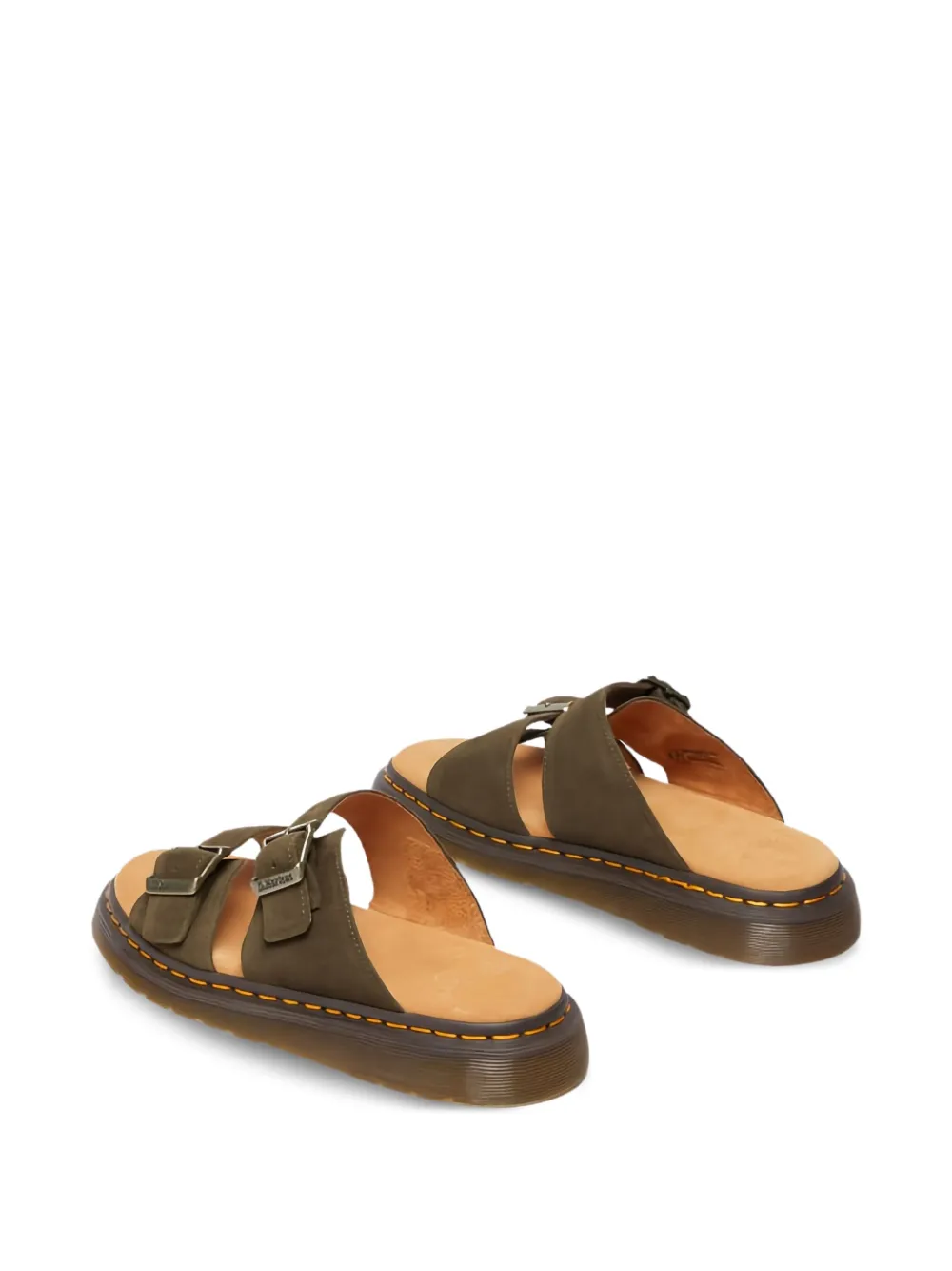 Dr. Martens Josef sandalen met gesp Groen