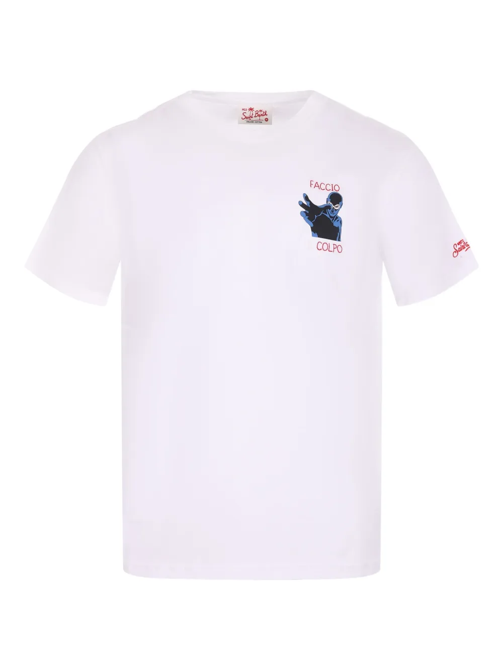 MC2 Saint Barth graphic-print T-shirt Wit