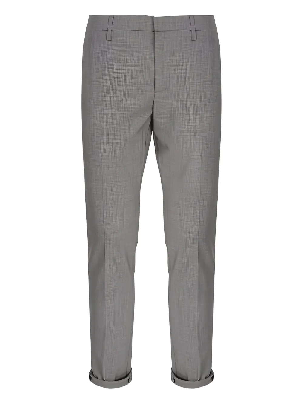 DONDUP cuffed cotton trousers | Grey | Image 1