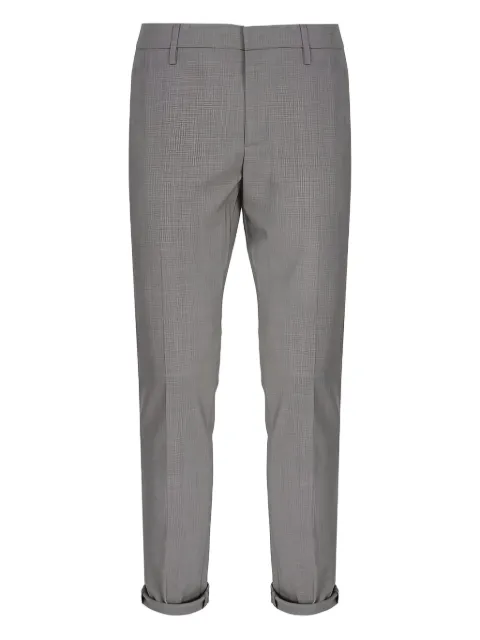 DONDUP cuffed cotton trousers