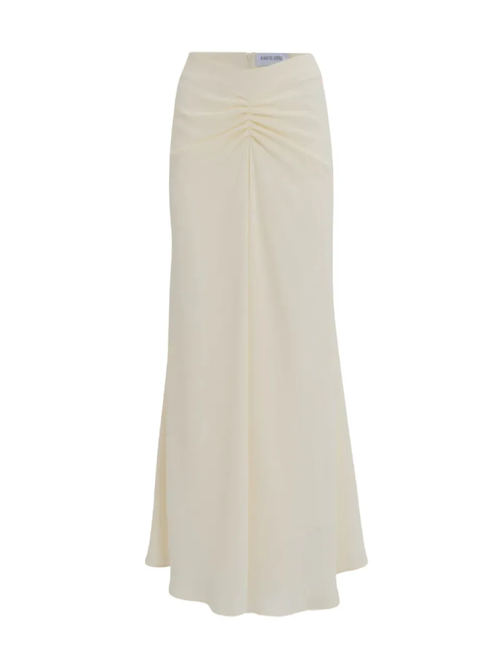Raquel Diniz Elis rok met gesmockte taille Wit