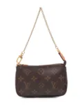 Louis Vuitton Pre-Owned 2014 Monogram Mini Pochette Accessoires handbag - Brown