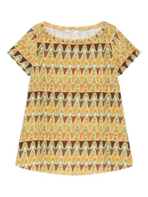 MALIPARMI geometric-print T-shirt