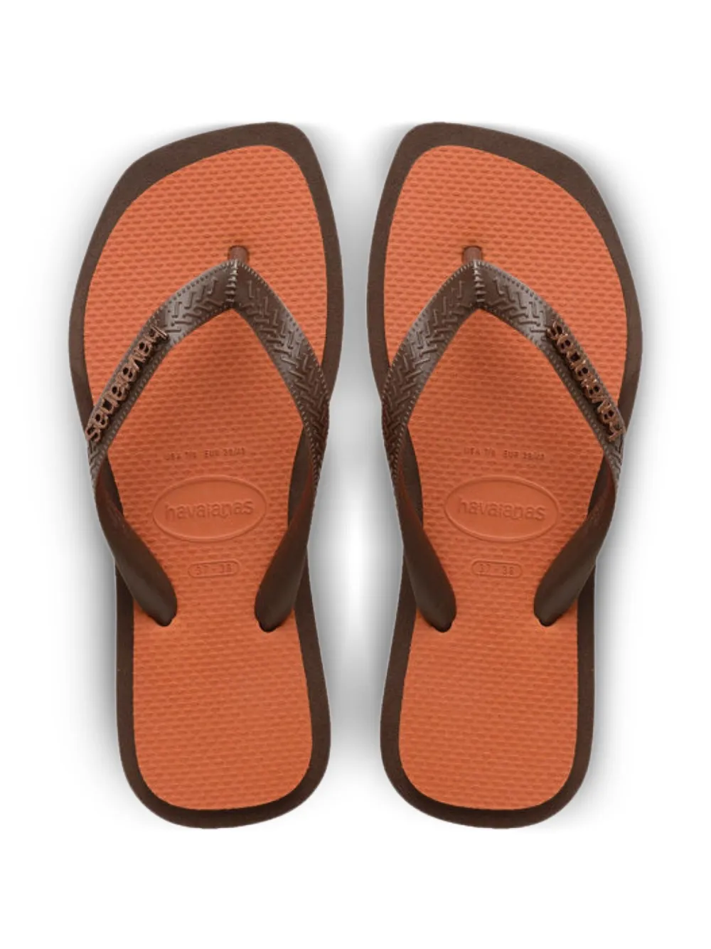 Havaianas Sandalen met bandje met reliëf Neutri