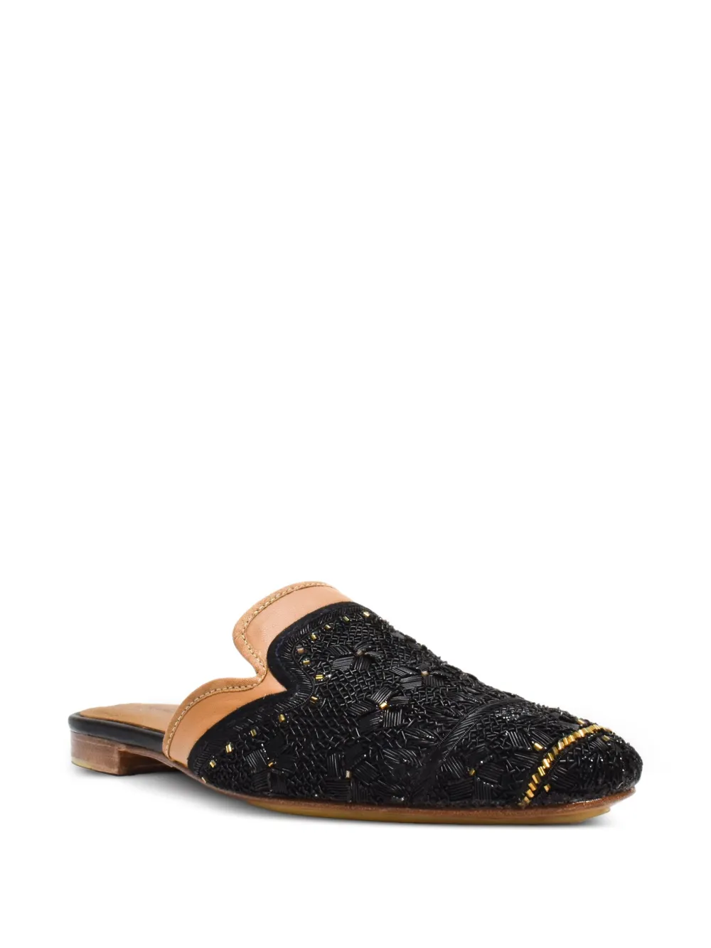 Meher Kakalia beaded leather mules | Flat Mules | Image 2