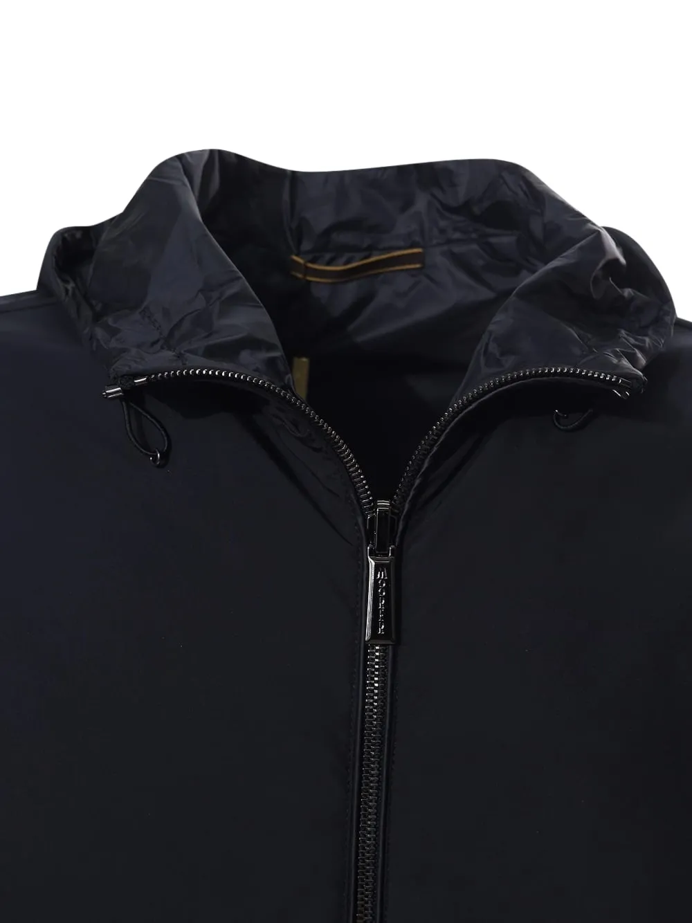 Moorer Jack met capuchon Blauw