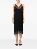 TWINSET lace-trimmed slip dress - Black